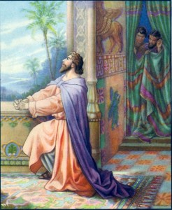 Daniel praying
